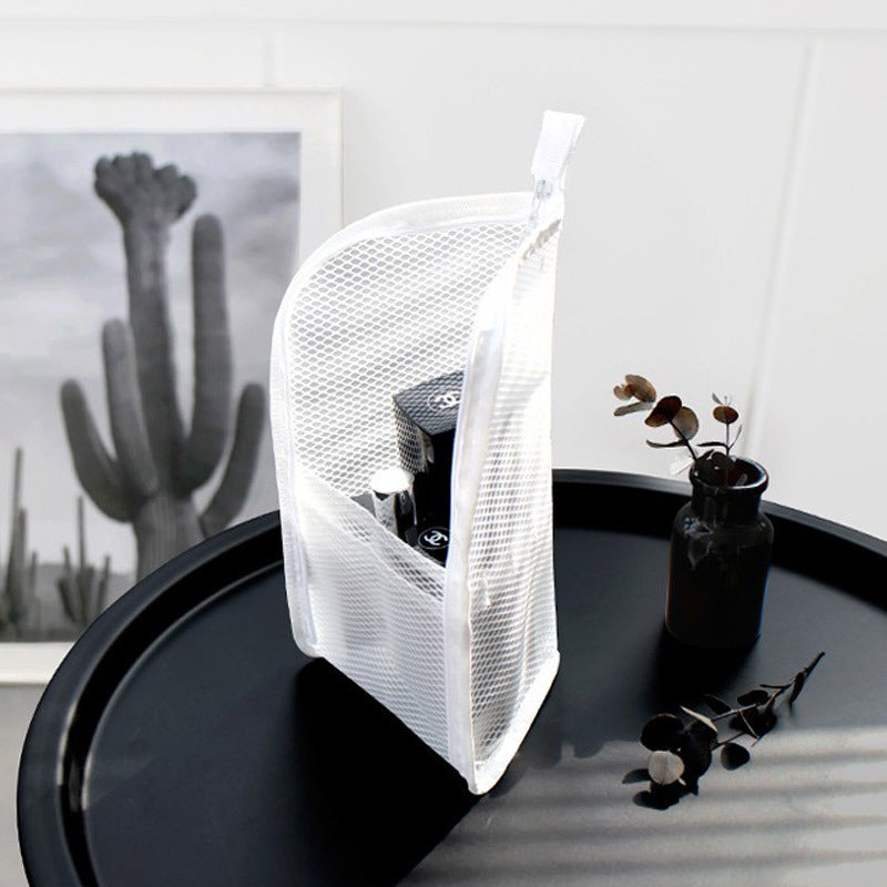 EVA Waterproof Travel Shower Bag for Hairbrush and Makeup Accessories
