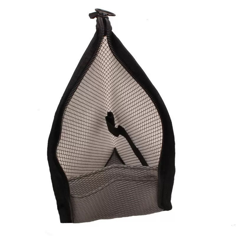EVA Waterproof Travel Shower Bag for Hairbrush and Makeup Accessories