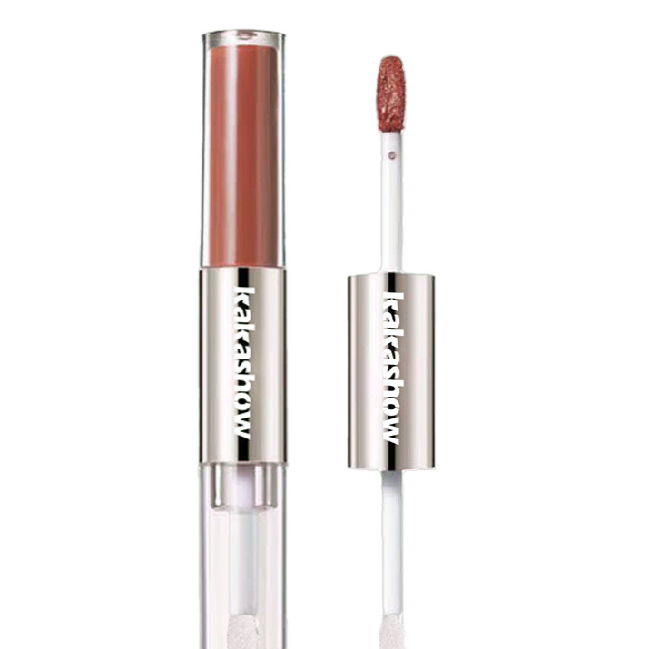 Double-ended lip gloss makeup product