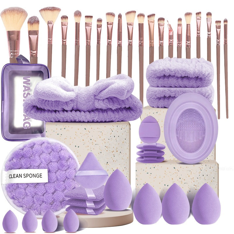 Professional Makeup Brush and Sponge Set