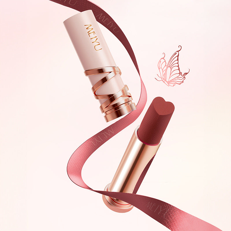 Silk Satin Makeup Gift Box with Lipstick
