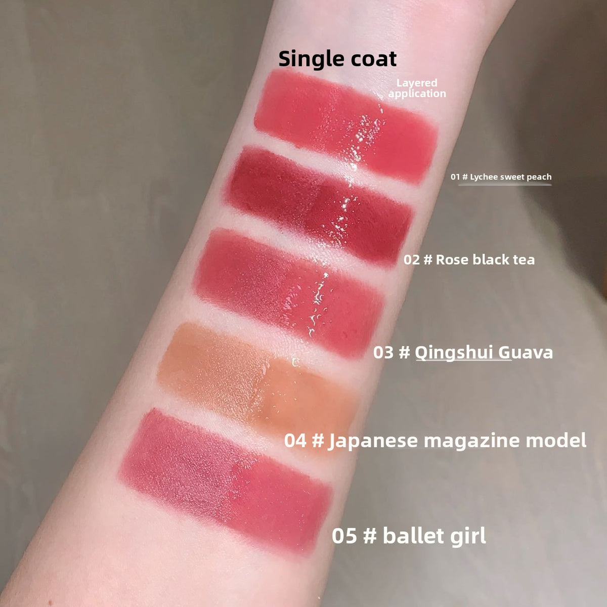 Double-ended lip gloss makeup product