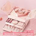 Silk Satin Makeup Gift Box with Lipstick