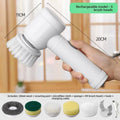 Handheld Electric Cleaning Brush 5-Piece Set