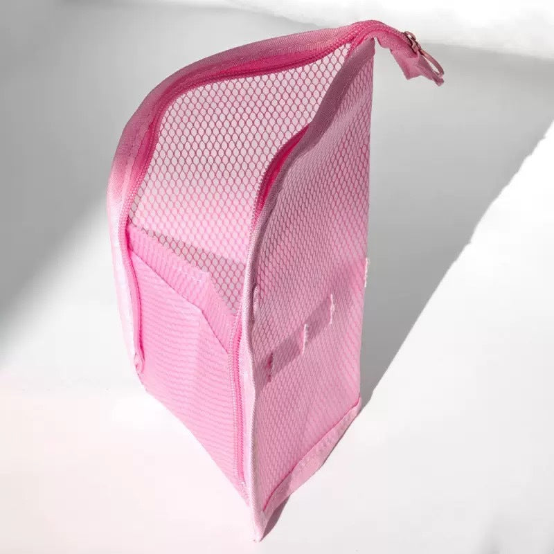 EVA Waterproof Travel Shower Bag for Hairbrush and Makeup Accessories